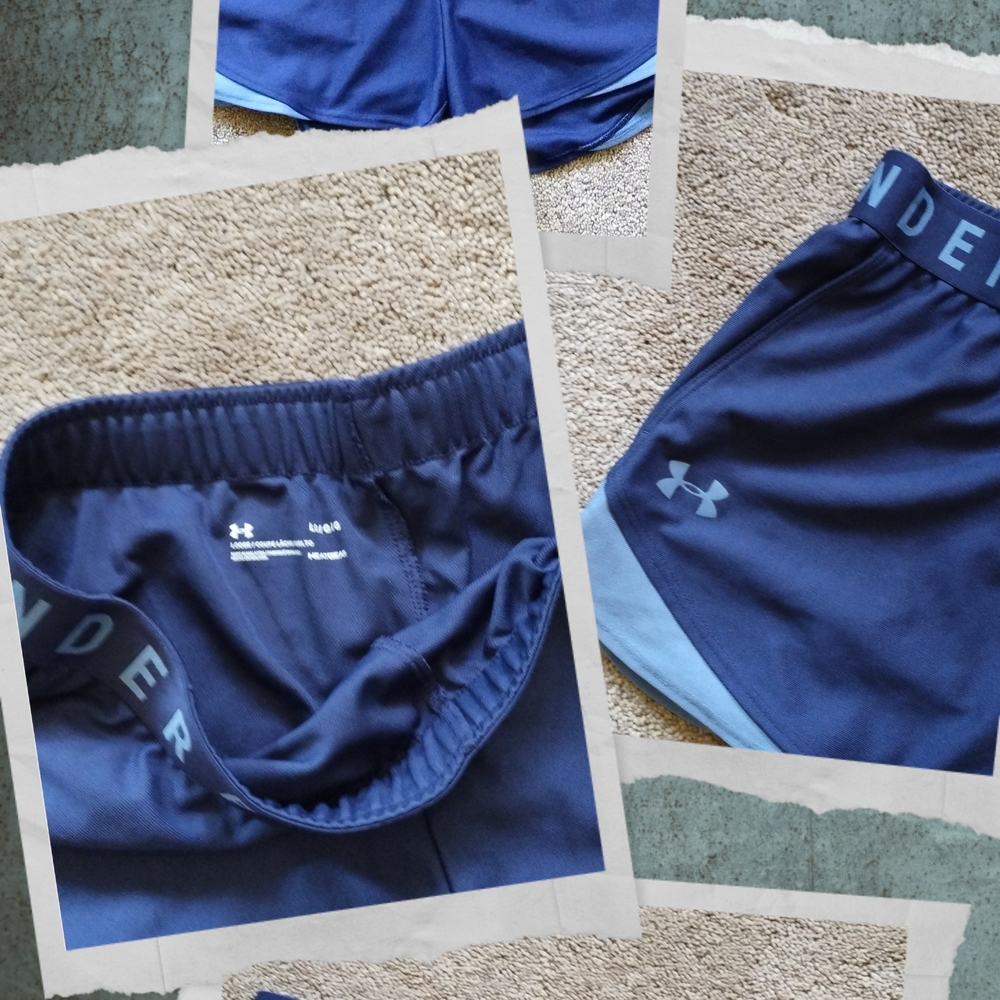 Under Armour Dark Blue HeatGear Shorts